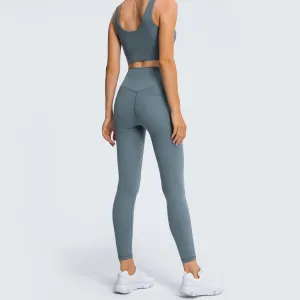 Everyday Leggings Cotton High Rise 7/8 Back Waistband Pocket