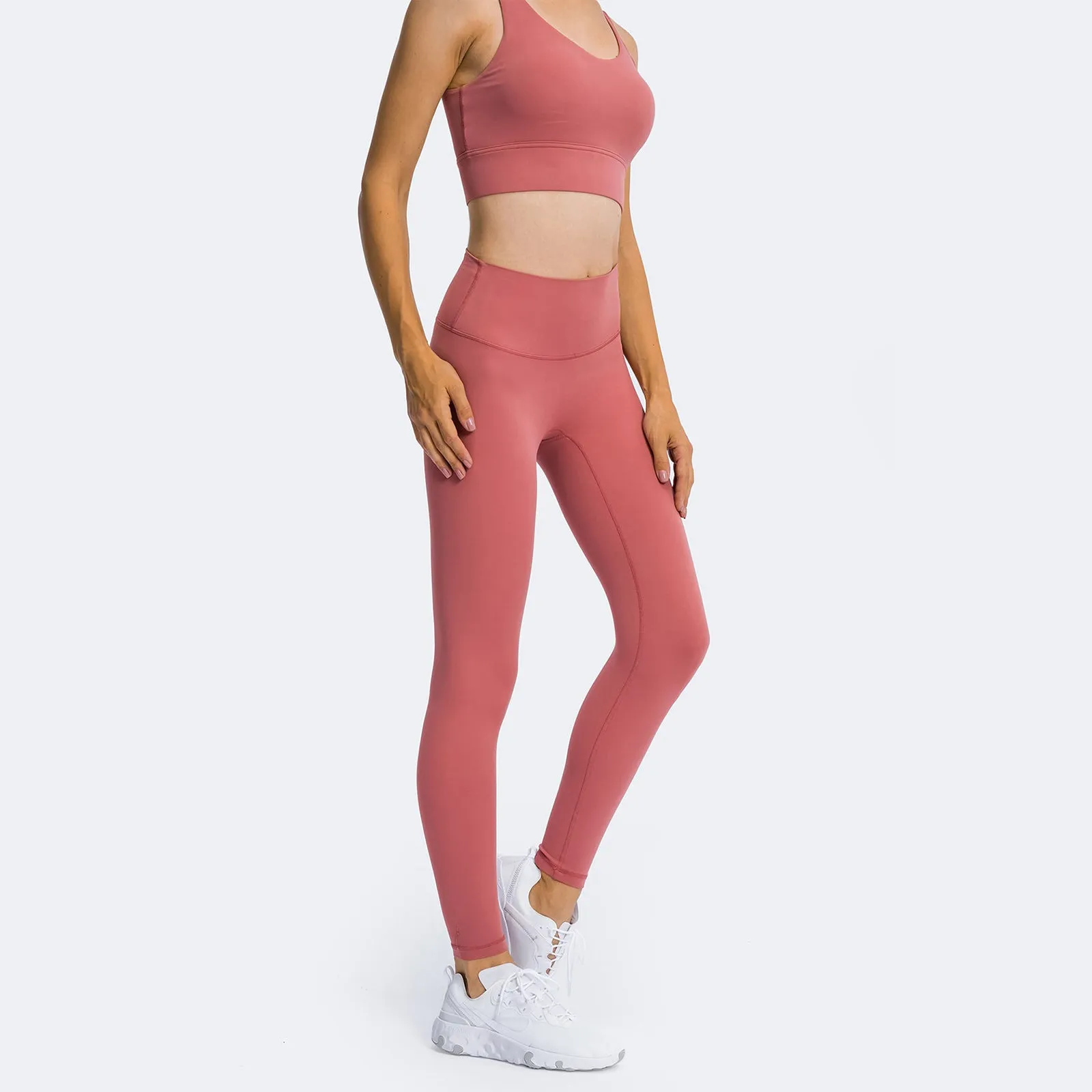 Everyday Leggings Cotton High Rise 7/8 Back Waistband Pocket