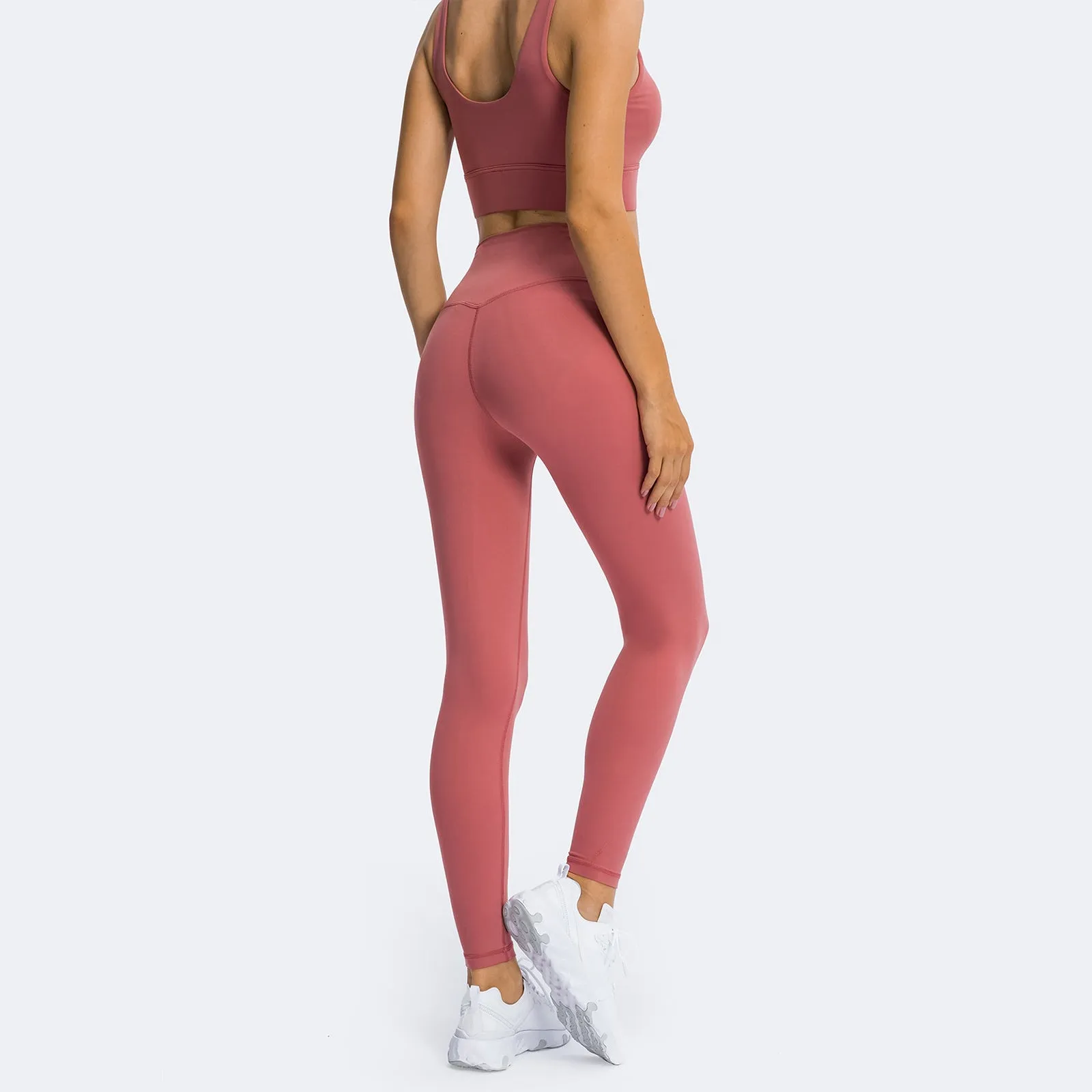 Everyday Leggings Cotton High Rise 7/8 Back Waistband Pocket