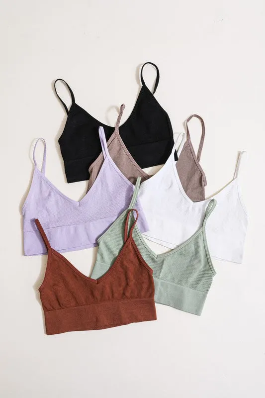 Explore More Collection - Low Back Seamless Bralette