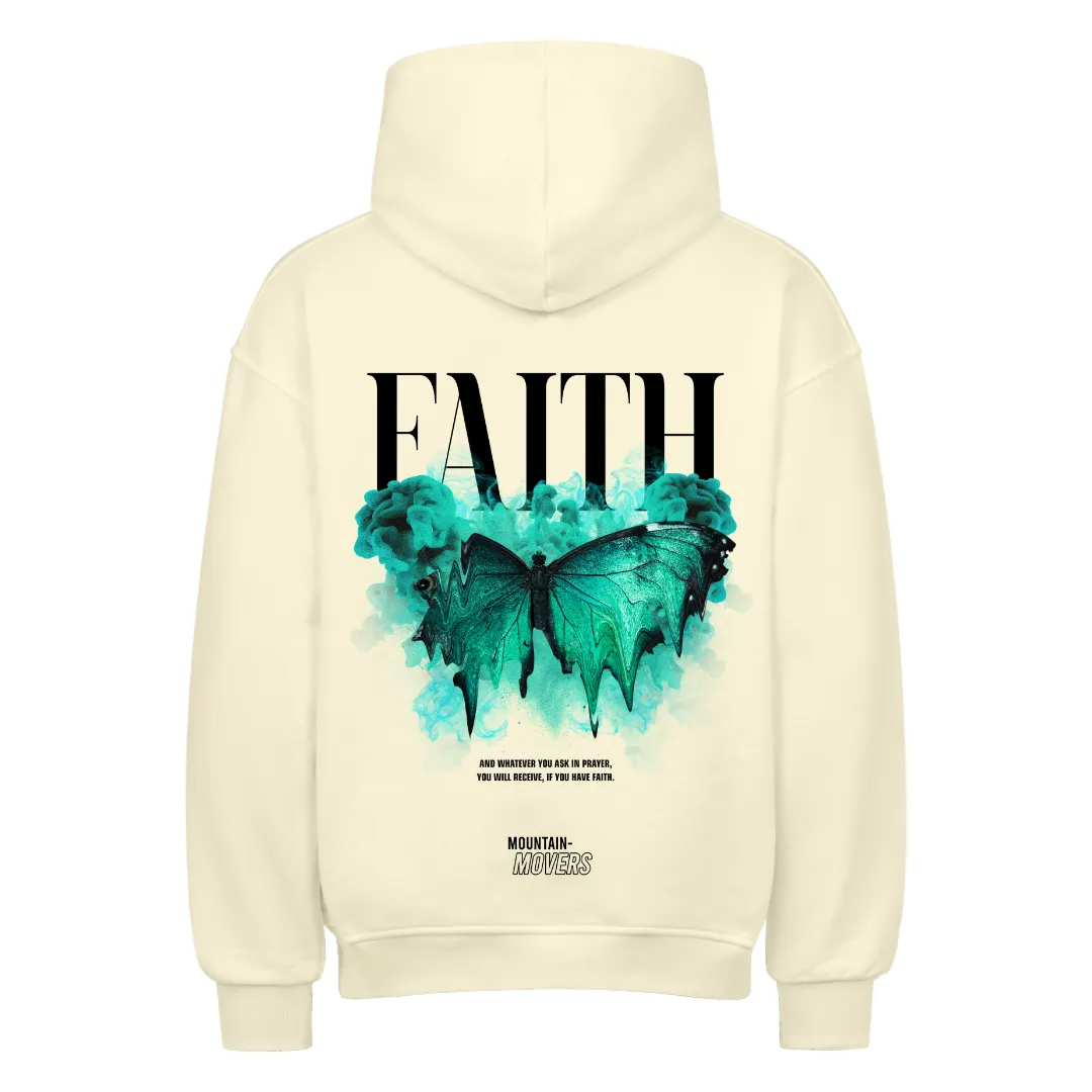 Faith Streetwear Oversized Hoodie BackPrint