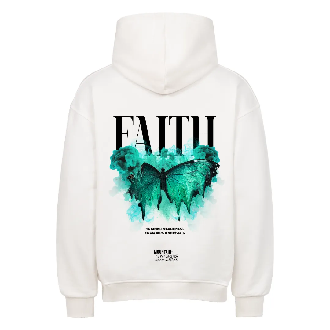 Faith Streetwear Oversized Hoodie BackPrint