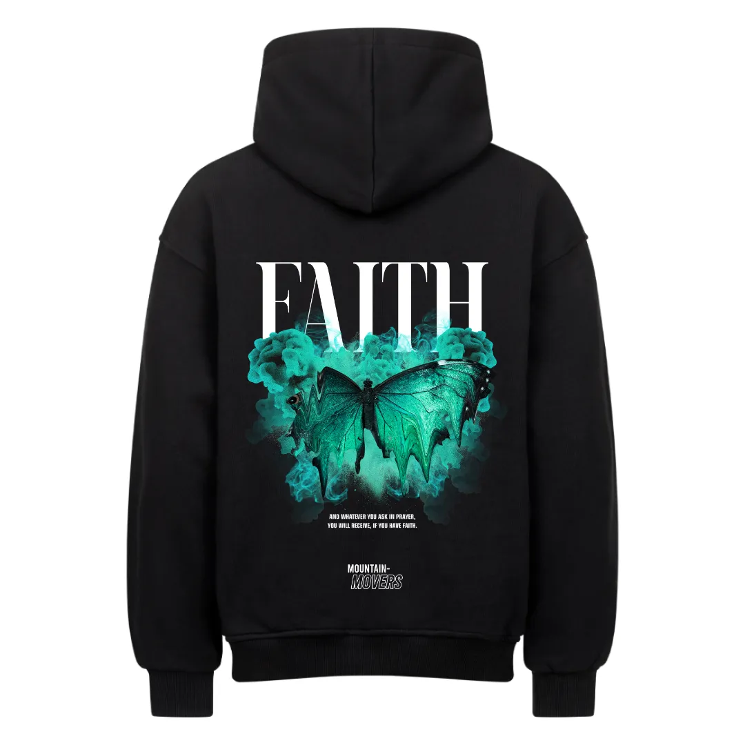Faith Streetwear Oversized Hoodie BackPrint