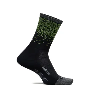Feetures Women's Elite Light Cushion Mini Crew Sock in Light Wave