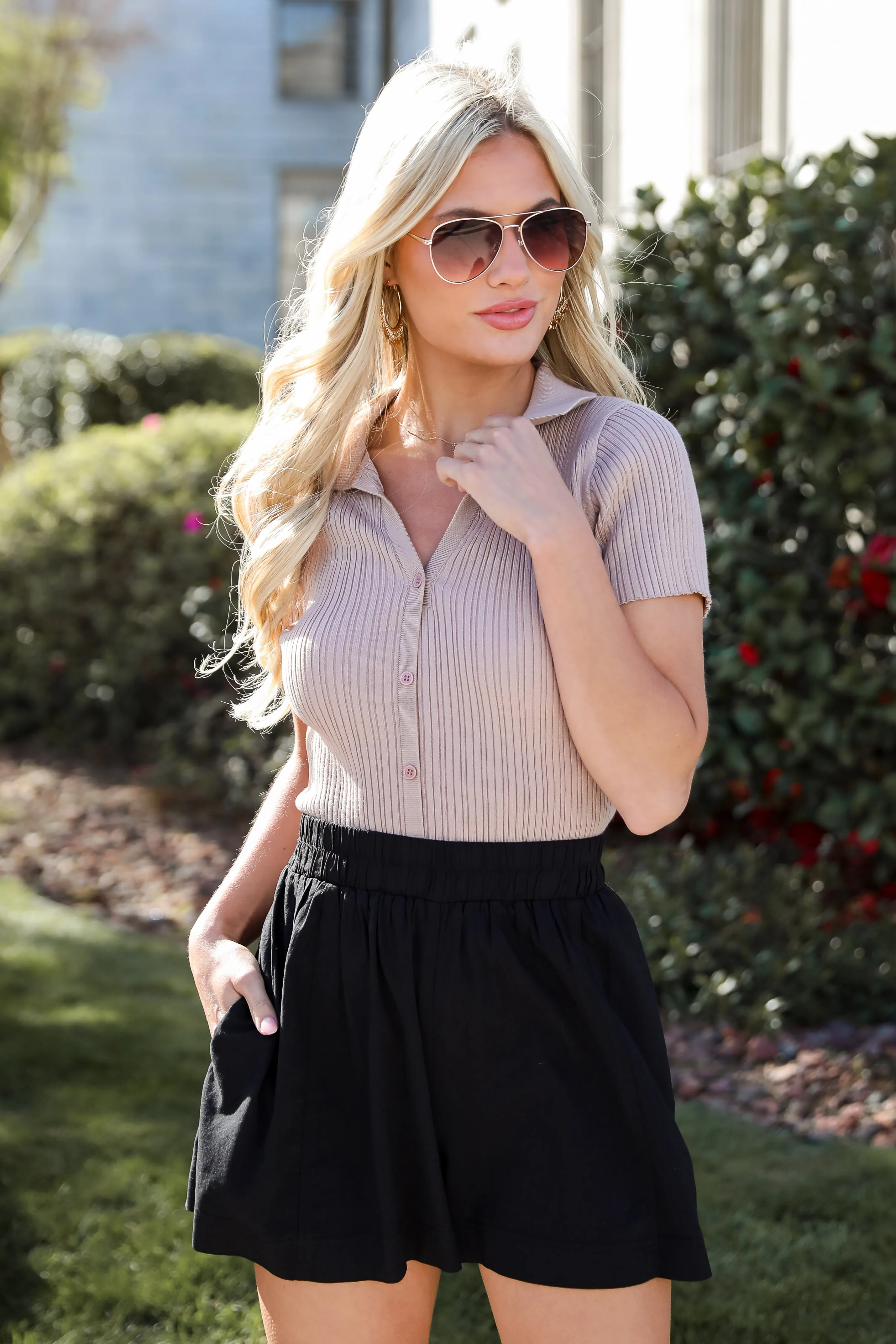FINAL SALE - Bold Direction Shorts - DU DEAL