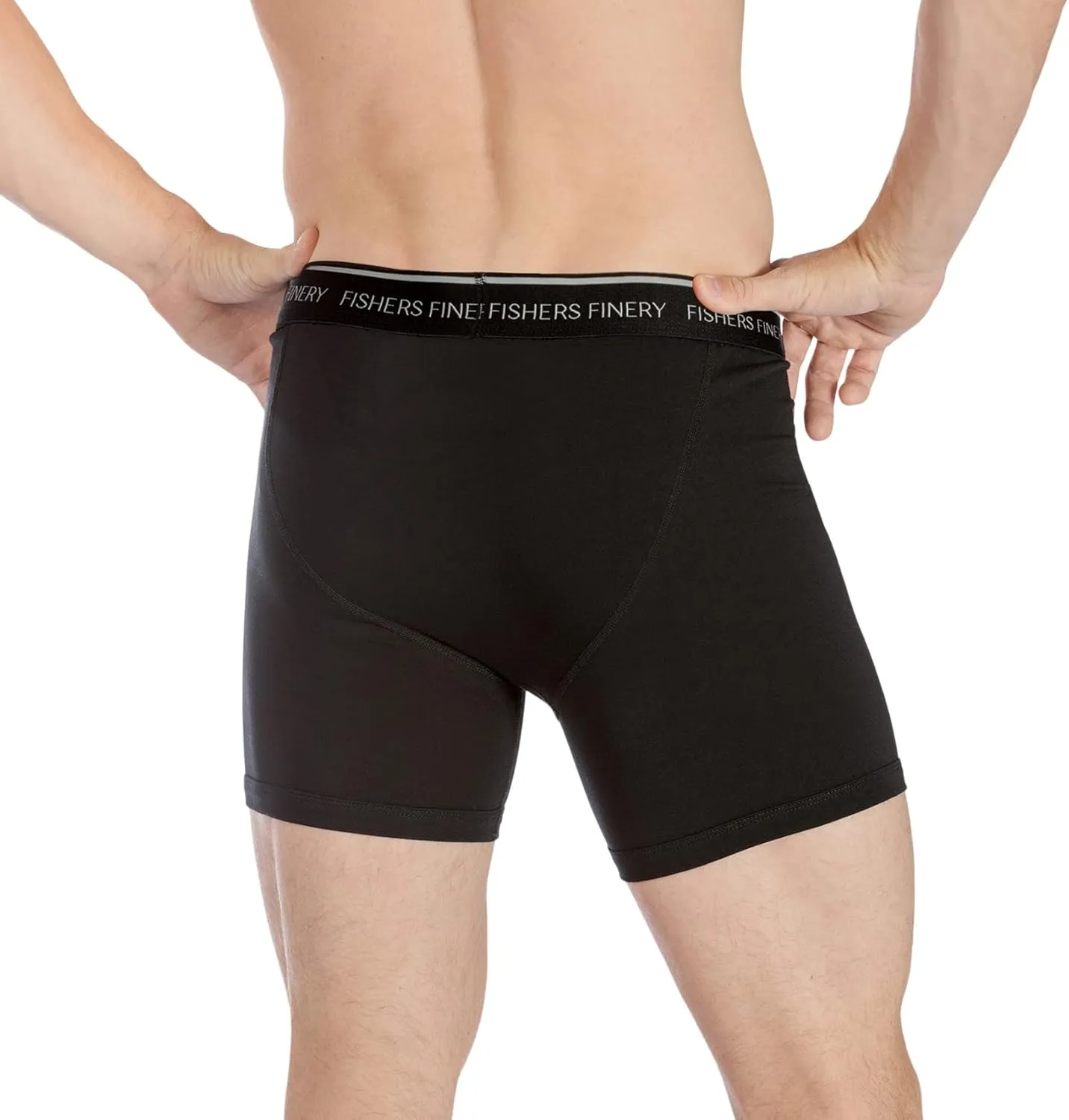 Fishers Finery Athletic Fit Modal Boxer Briefs Moisture Wicking Microfiber Underwear Multipack