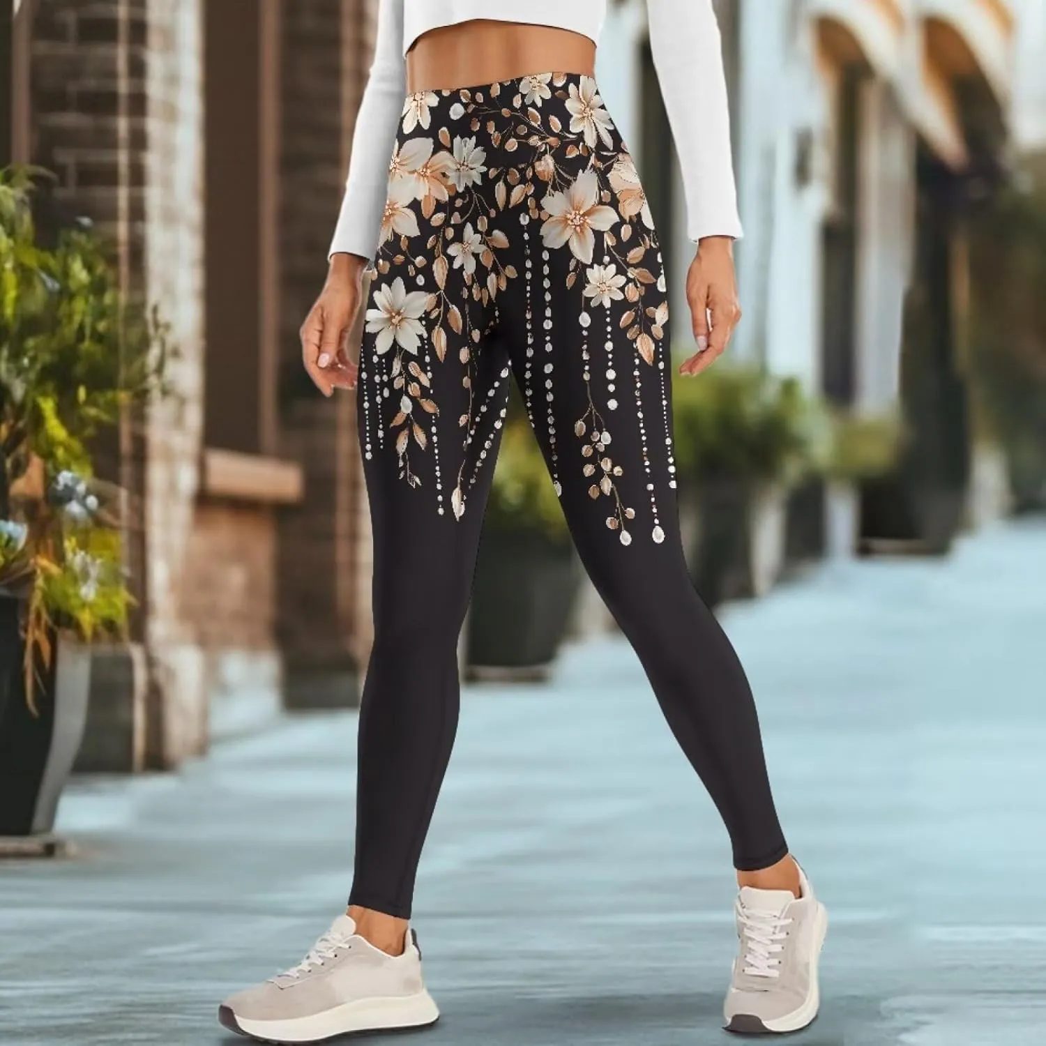 Fitting Yoga Pants for Women Leggings Flexible Comfy 2025 Trendy Women's Yoga Pants All Day Wear