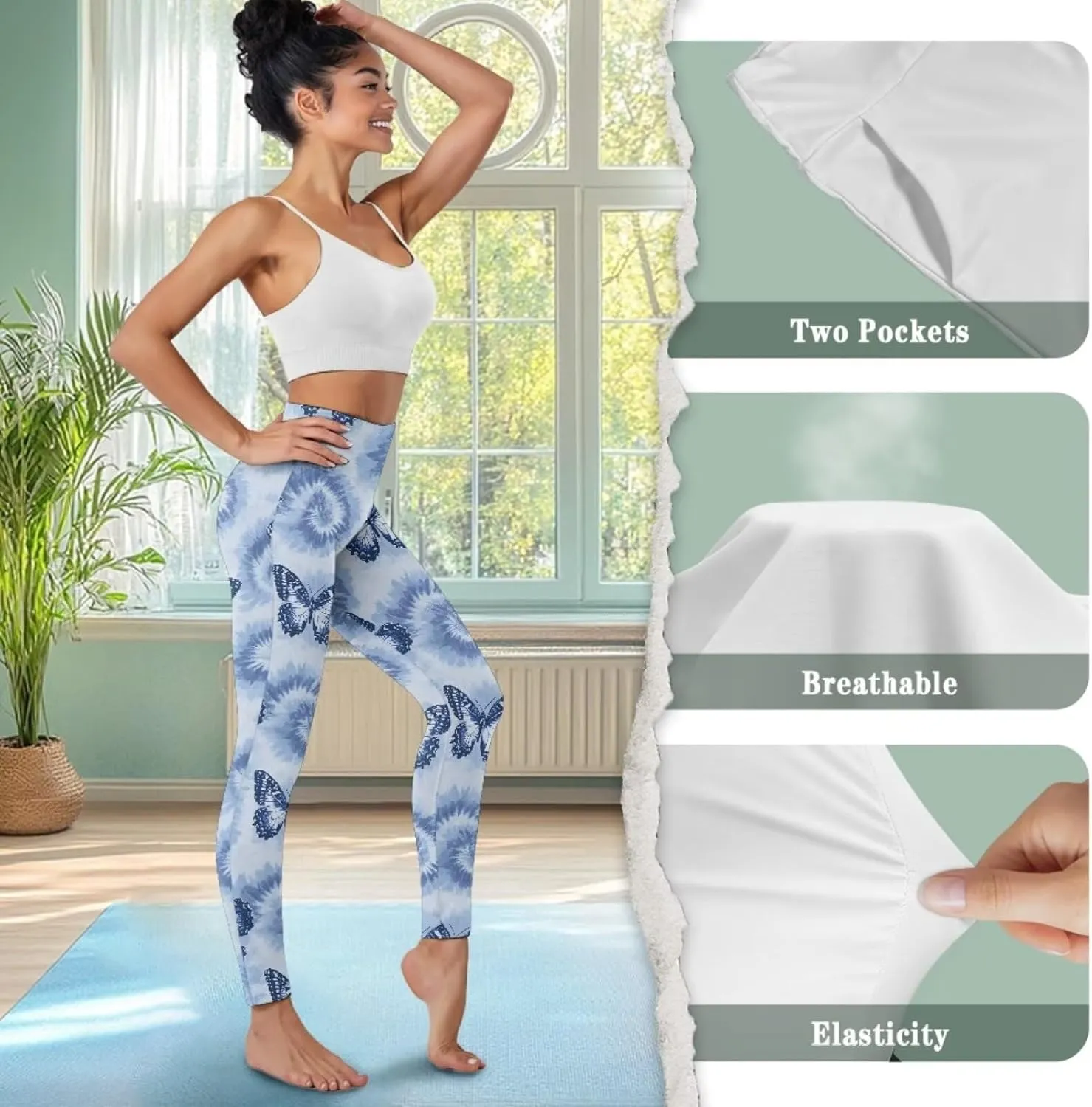 Fitting Yoga Pants for Women Leggings Flexible Comfy 2025 Trendy Women's Yoga Pants All Day Wear