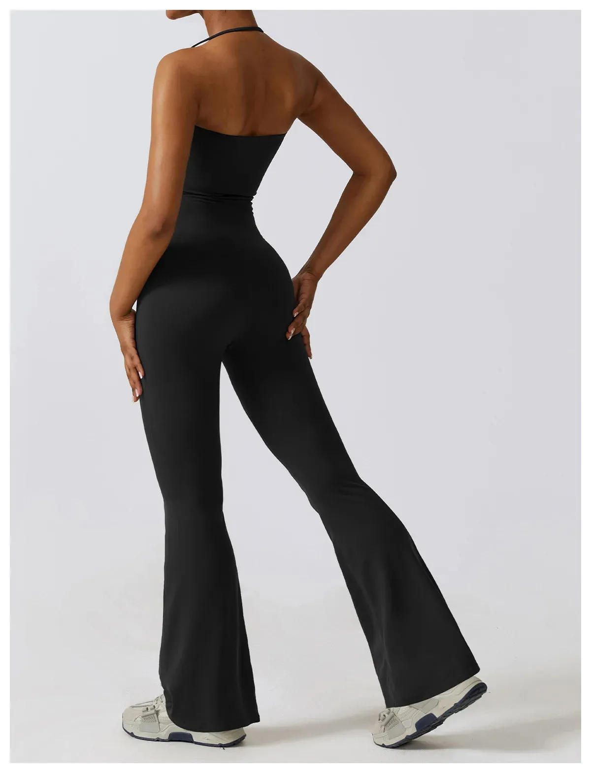 Flared Yoga Jumpsuit