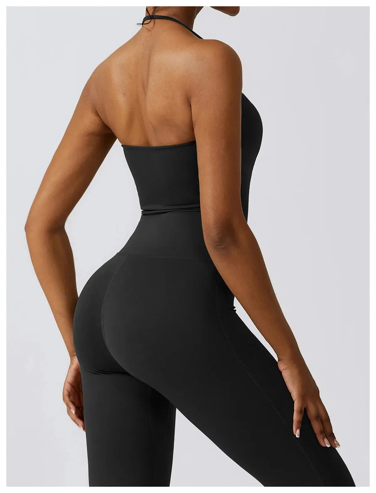 Flared Yoga Jumpsuit
