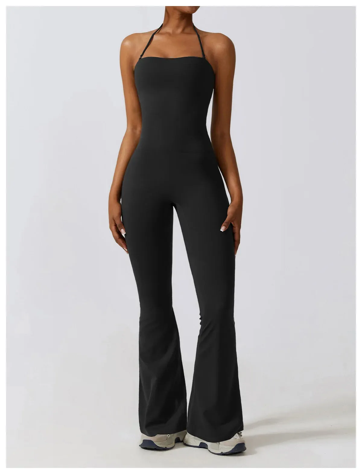Flared Yoga Jumpsuit