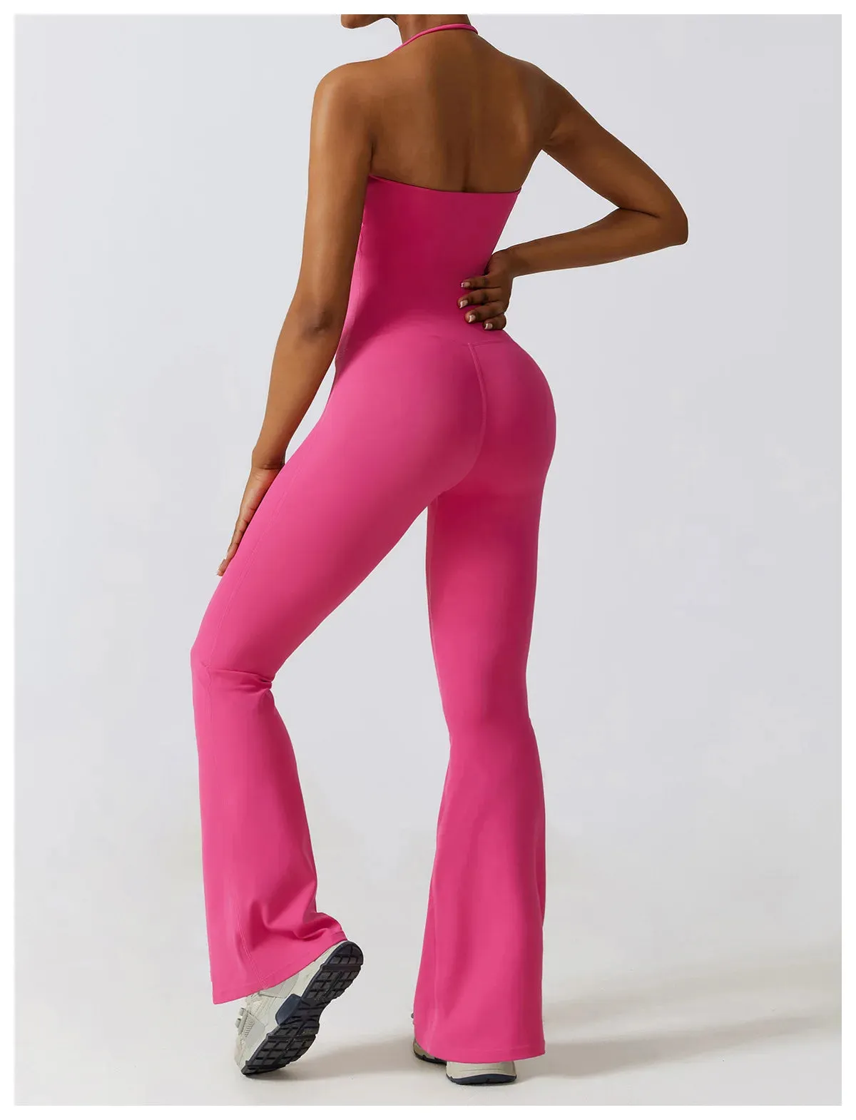 Flared Yoga Jumpsuit