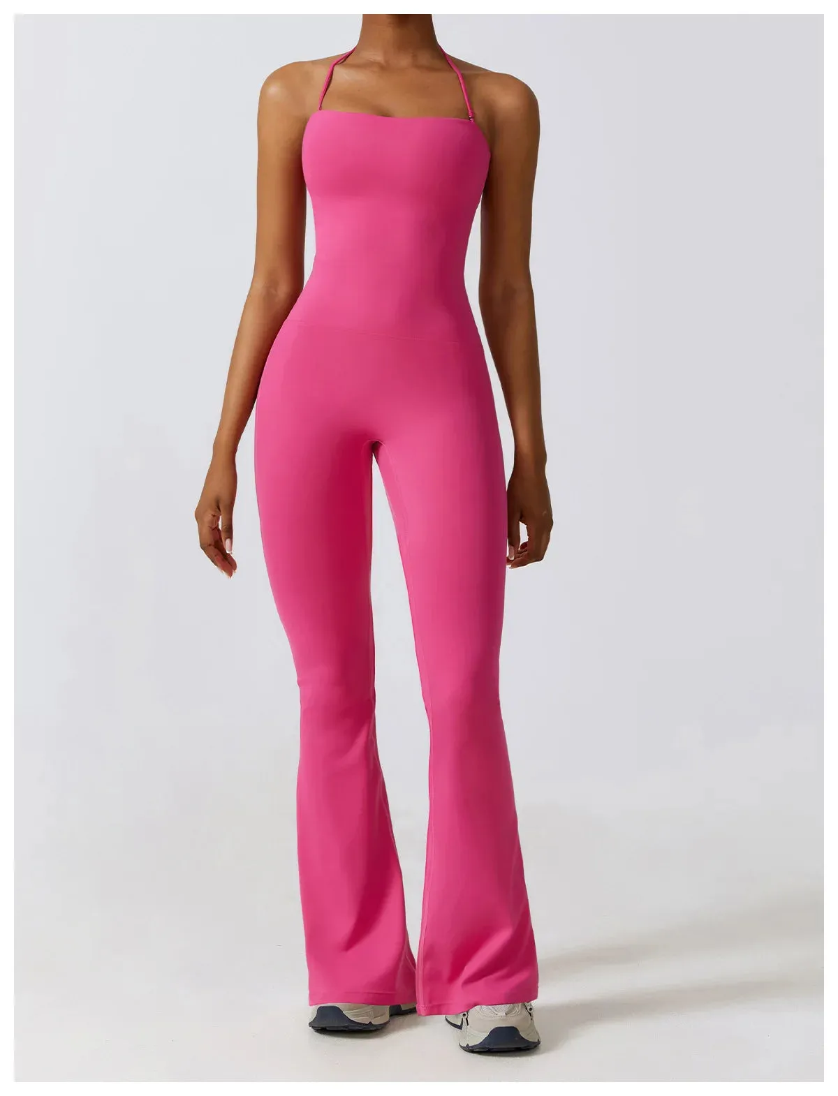 Flared Yoga Jumpsuit