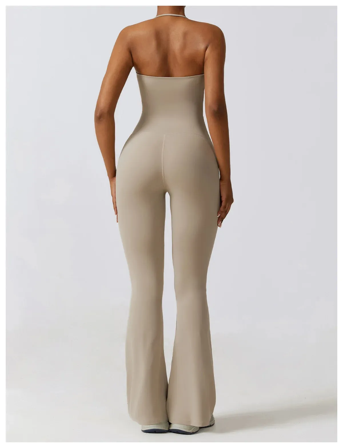 Flared Yoga Jumpsuit