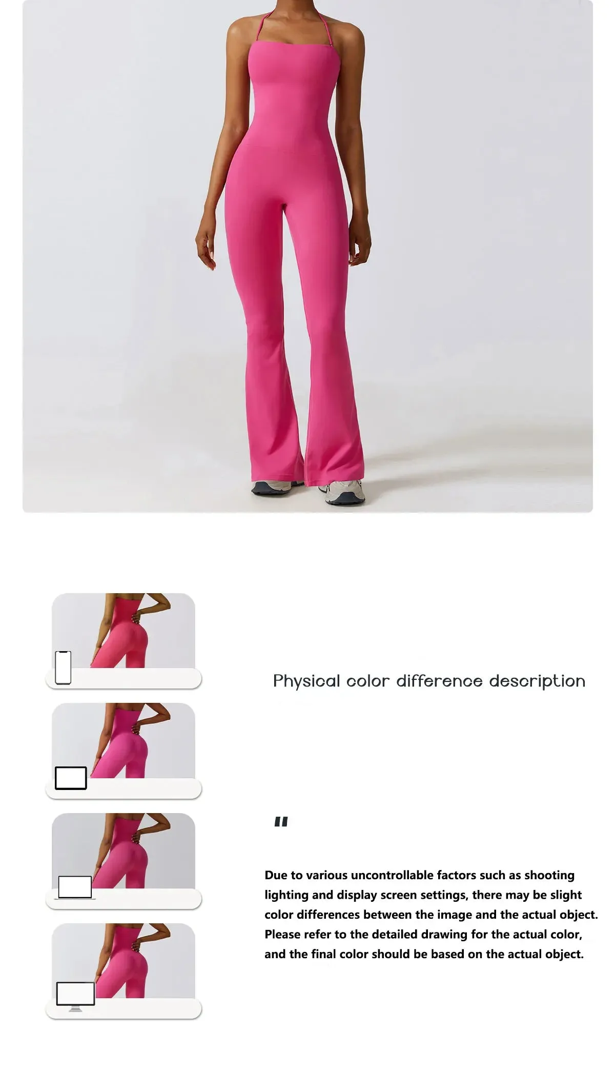 Flared Yoga Jumpsuit