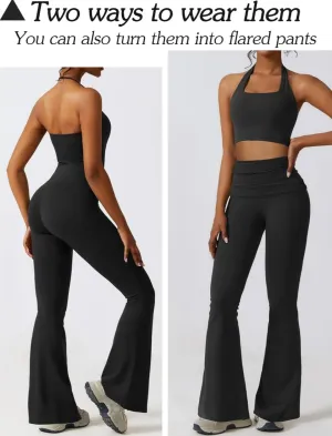 Flared Yoga Jumpsuit