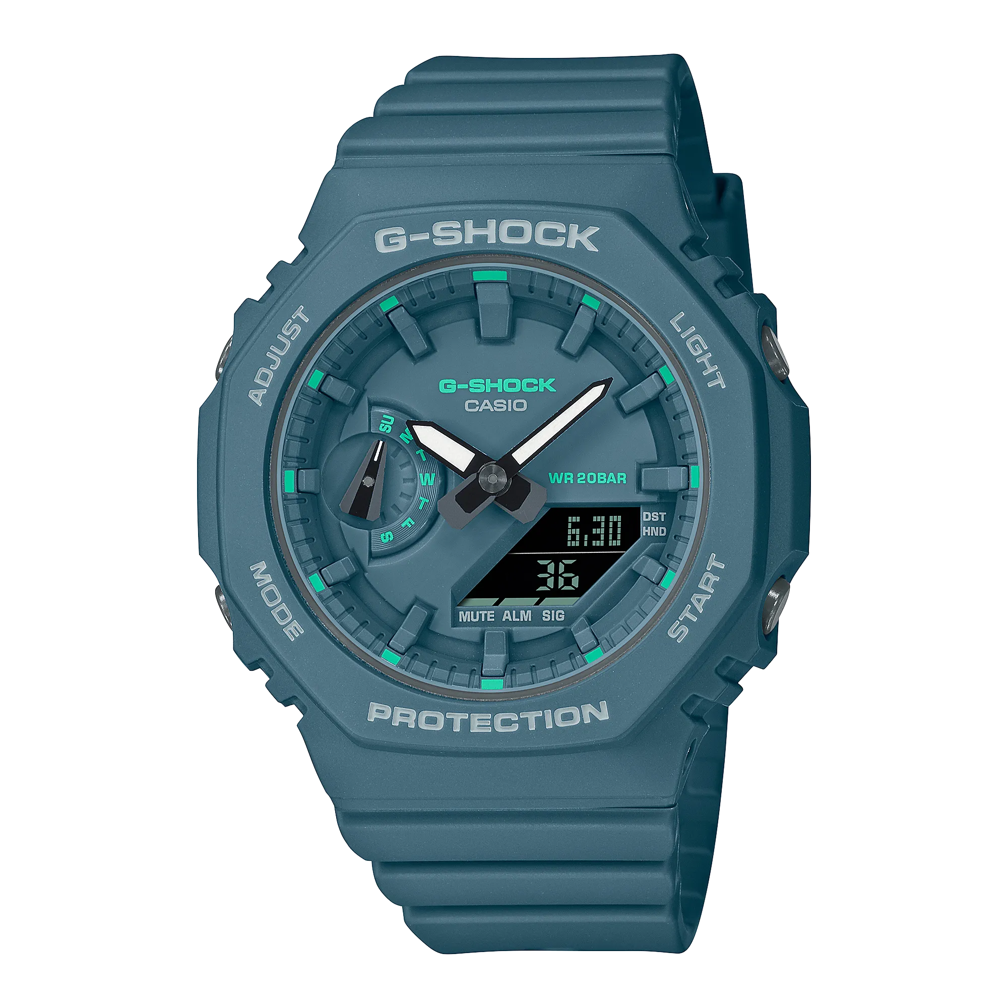 G-Shock Analog Digital Resin Band Watch GMAS2100GA-3A