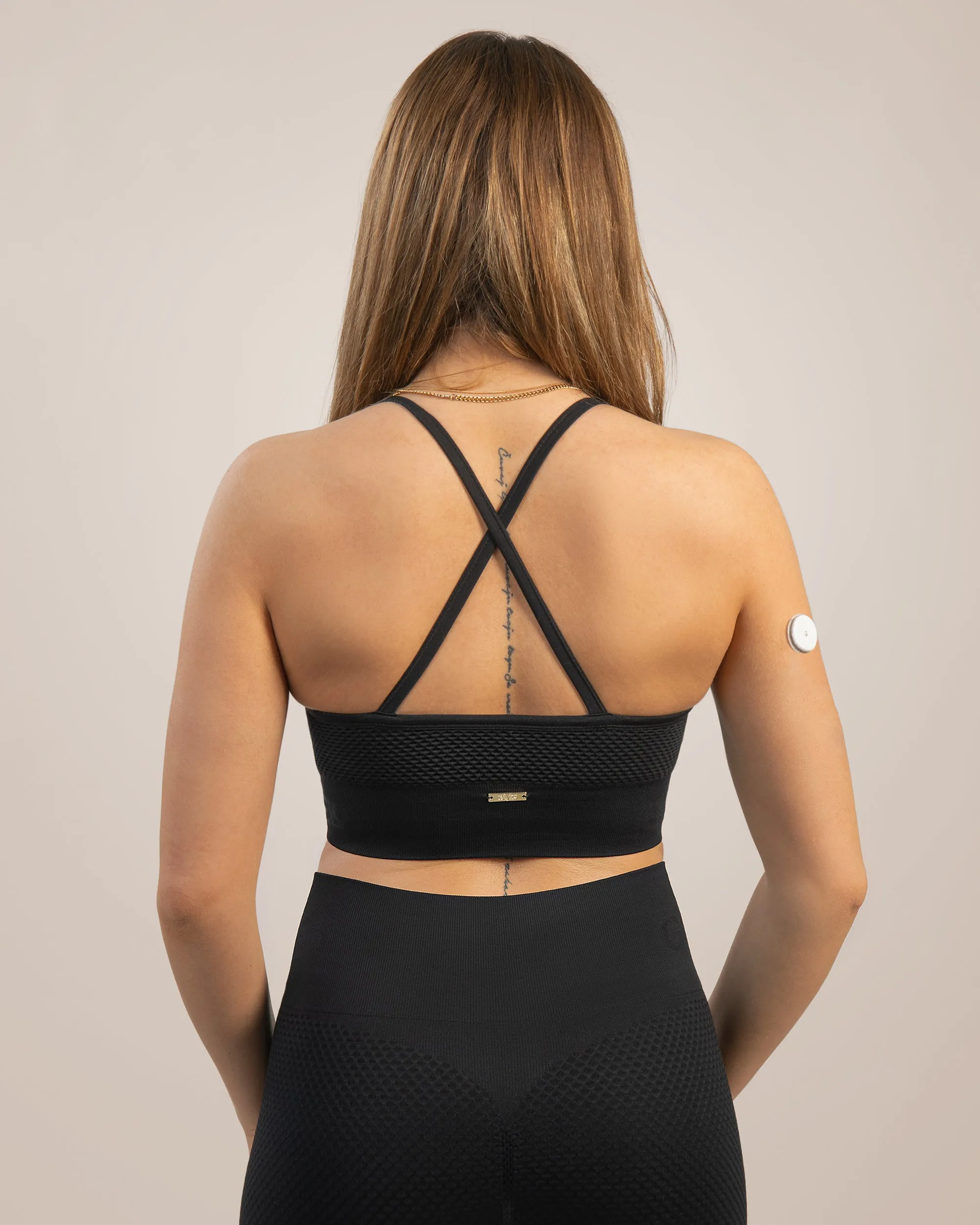 GAVELO Seamless HoneyComb Black Sport-BH