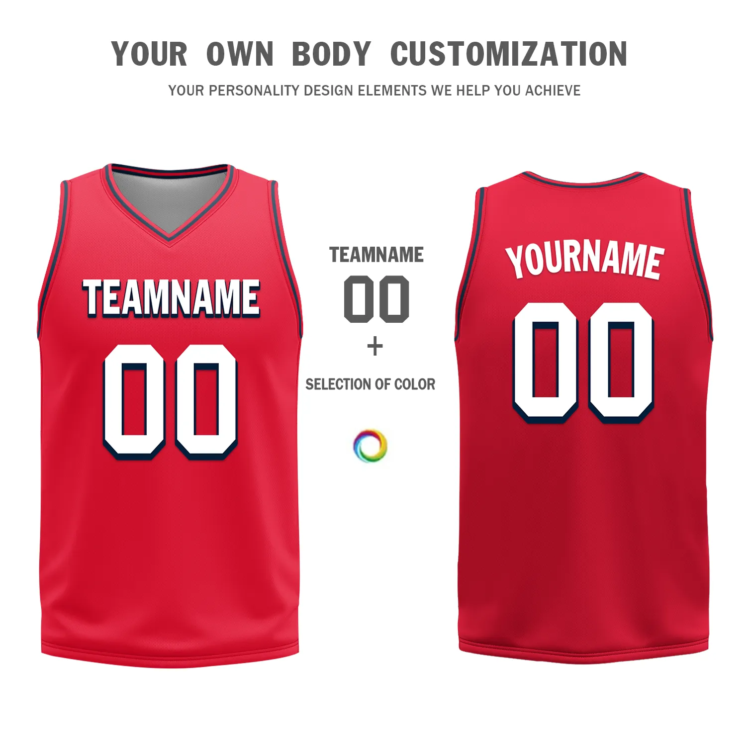 Gift Ideas,Custom Blue Red Classic Style Reversible Basketball Uniform Personalized BBJR-D017021