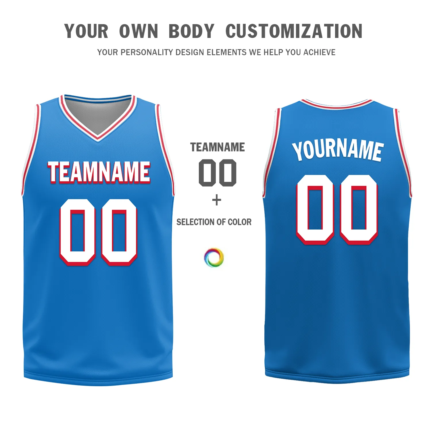 Gift Ideas,Custom Red Blue Classic Style Reversible Basketball Uniform Personalized BBJR-D017022