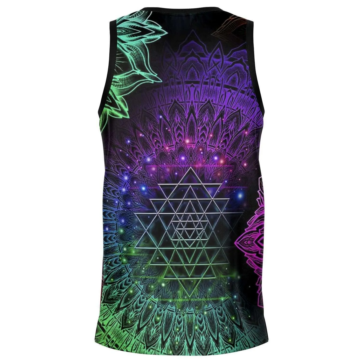 Glowing Mandala Basketball Jersey