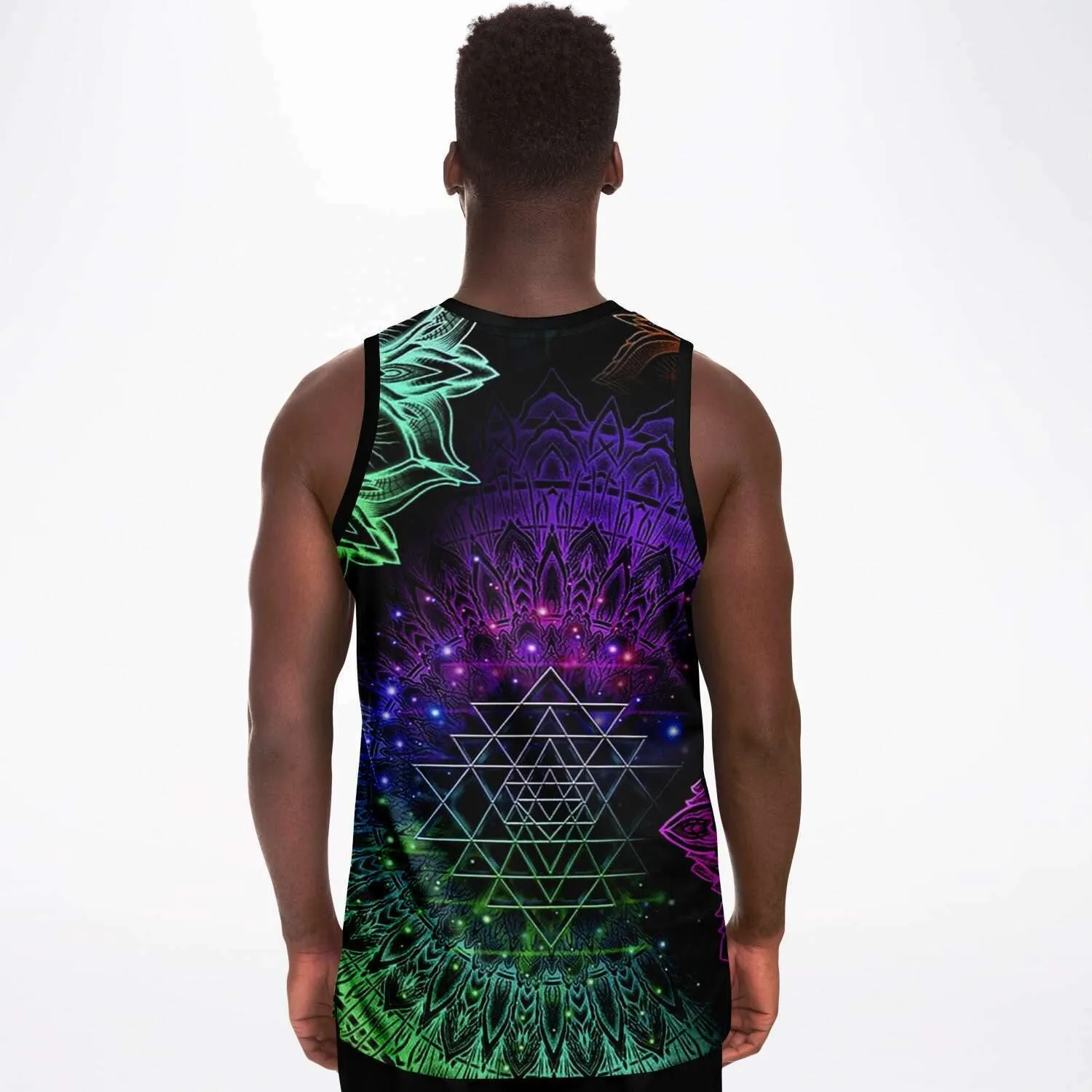 Glowing Mandala Basketball Jersey