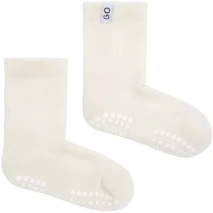 Gobabygo Off White Sports Socks