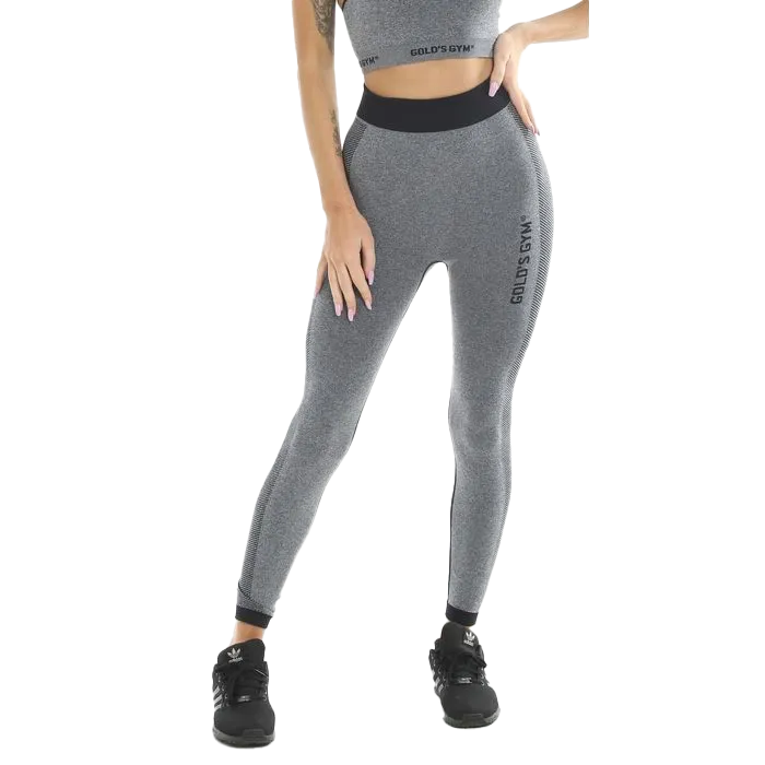 Gold's Gym Ladies Seamless Leggings - Grey