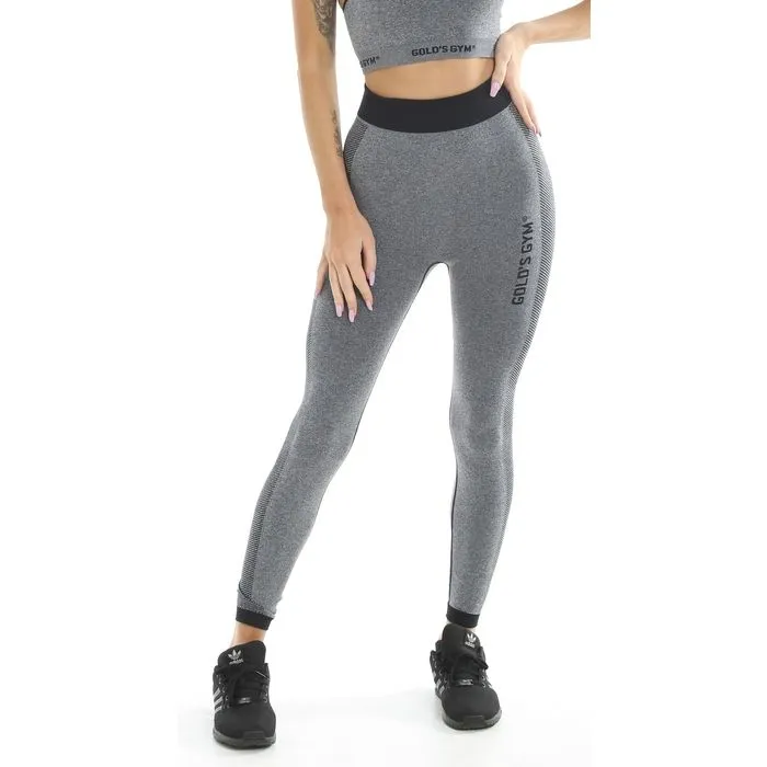 Gold's Gym Ladies Seamless Leggings - Grey