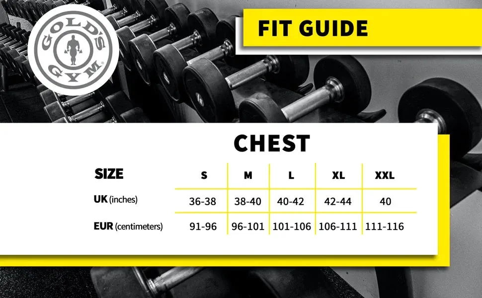 Golds Gym T-Shirt Muscle Joe Red - Small