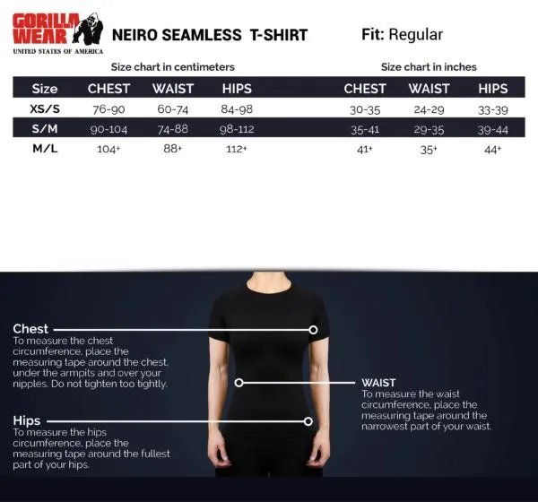 Gorilla Wear Neiro Seamless T-Shirt - Army Green