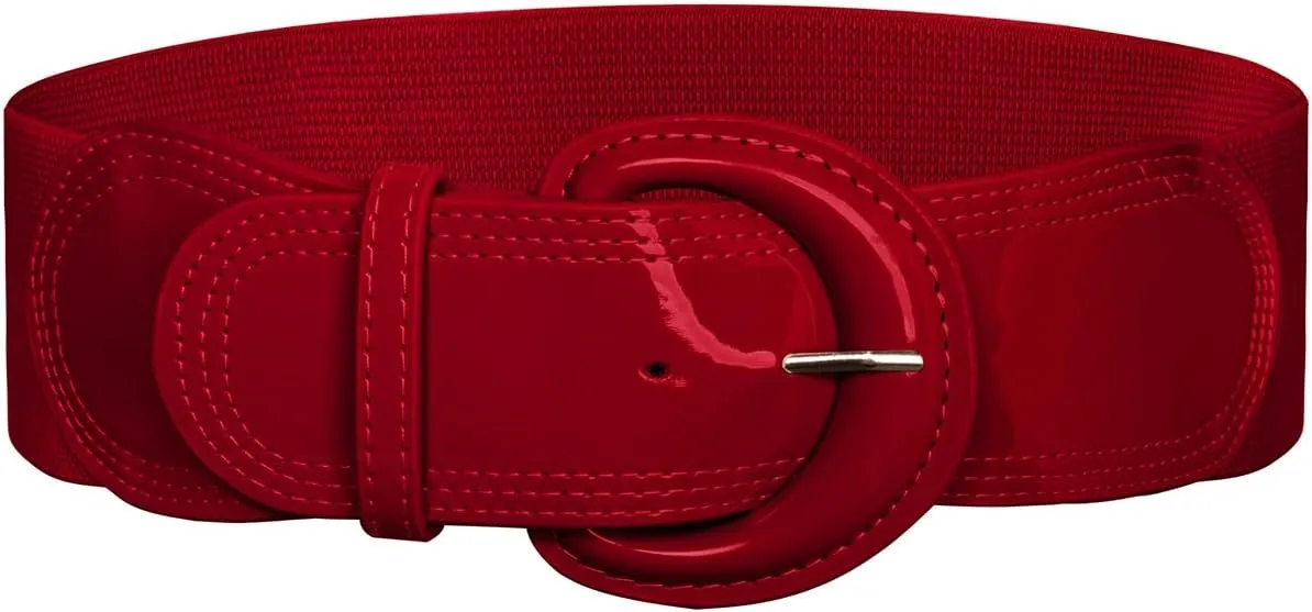 GRACE KARIN Women's 2025 Fashion Wide Stretchy Belt Casual Stretchy Belt for Dress S-XXL