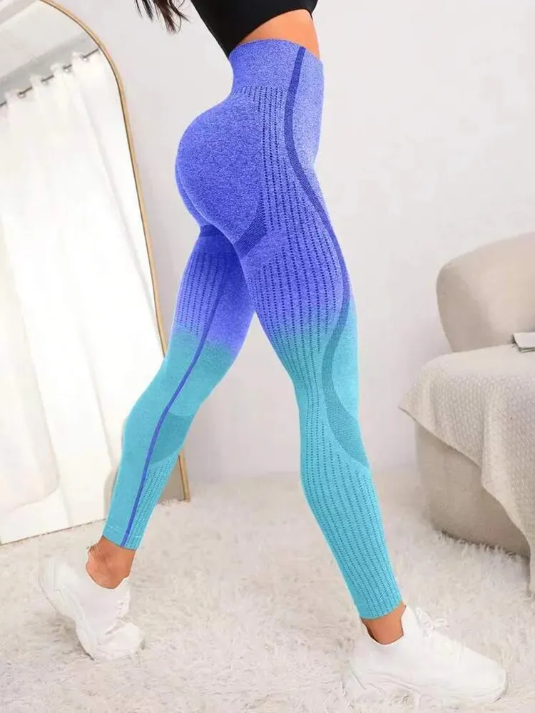 Gradient Seamless Yoga Leggings