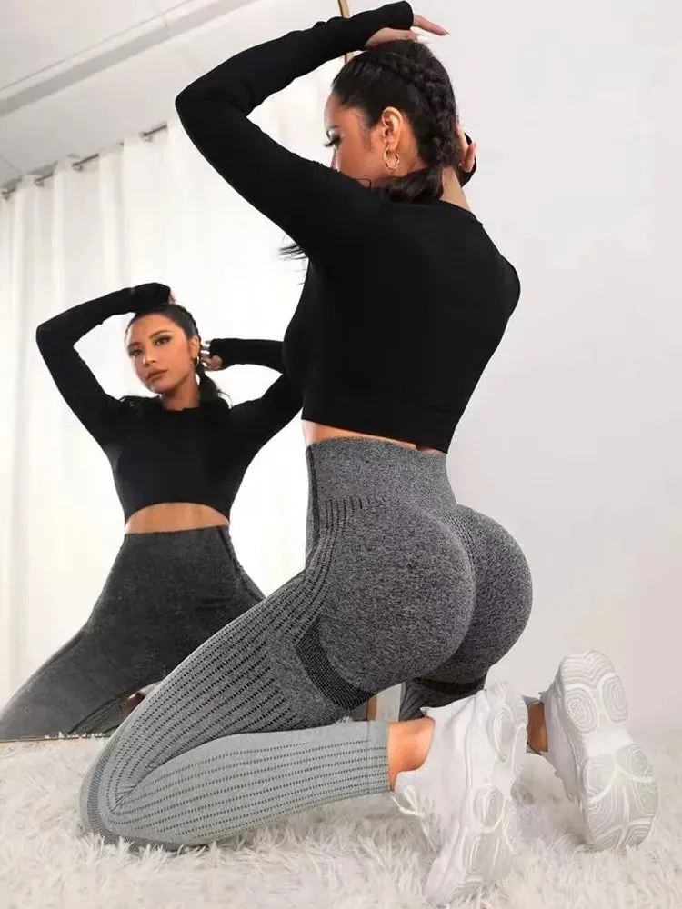 Gradient Seamless Yoga Leggings