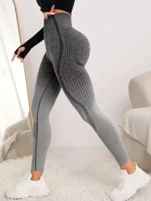Gradient Seamless Yoga Leggings