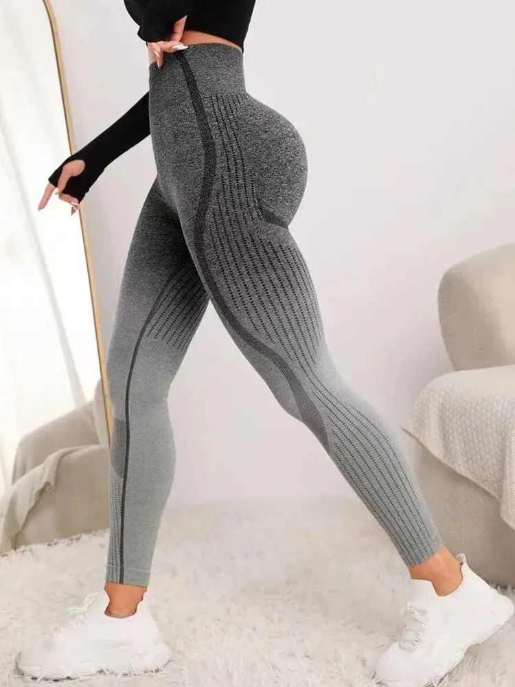 Gradient Seamless Yoga Leggings