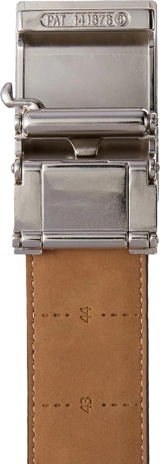 Greg Norman Men's Optimum Comfort Fit Adjustable Ratchet Belt