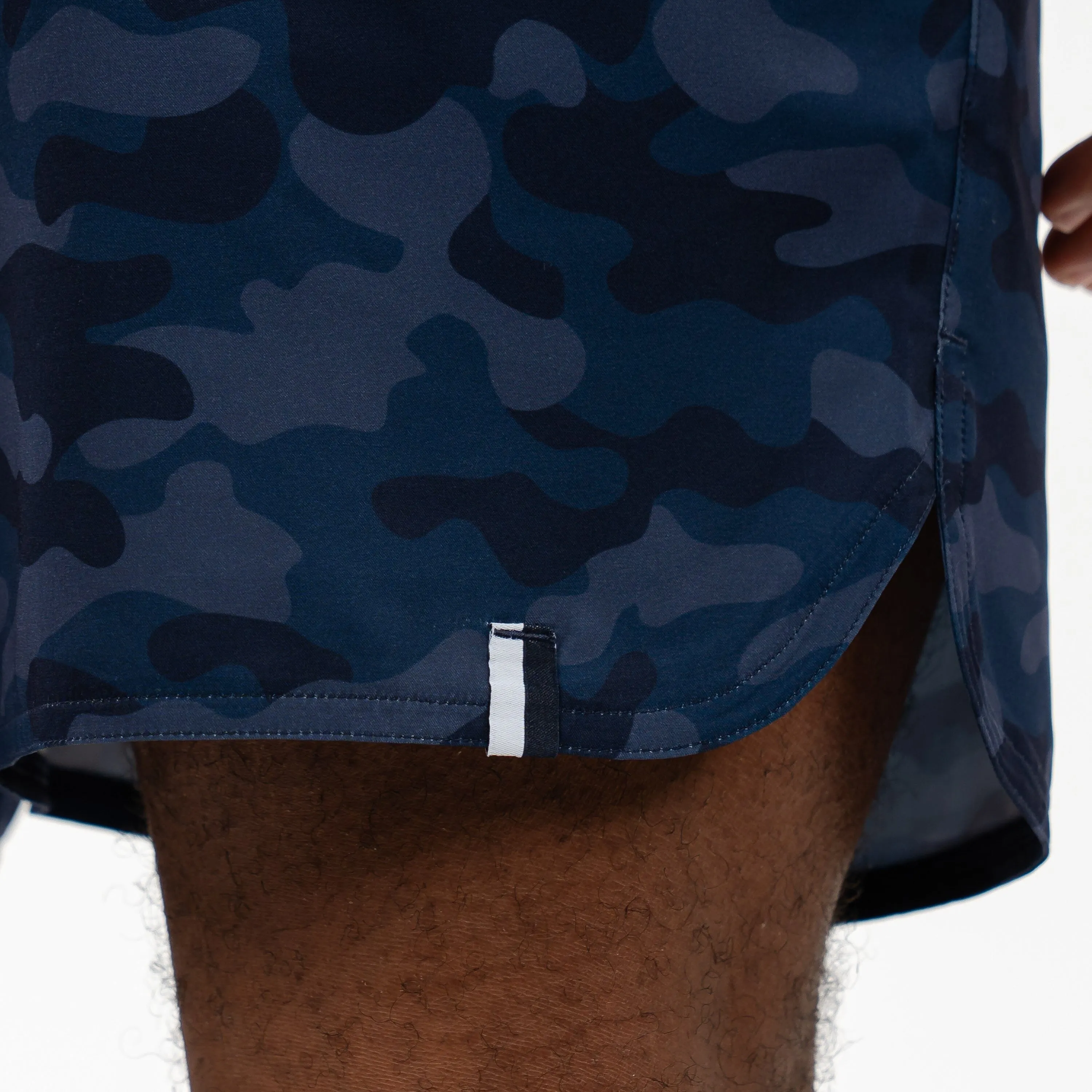 Grit Gym Short | The Barracks Camo - Fleet Navy