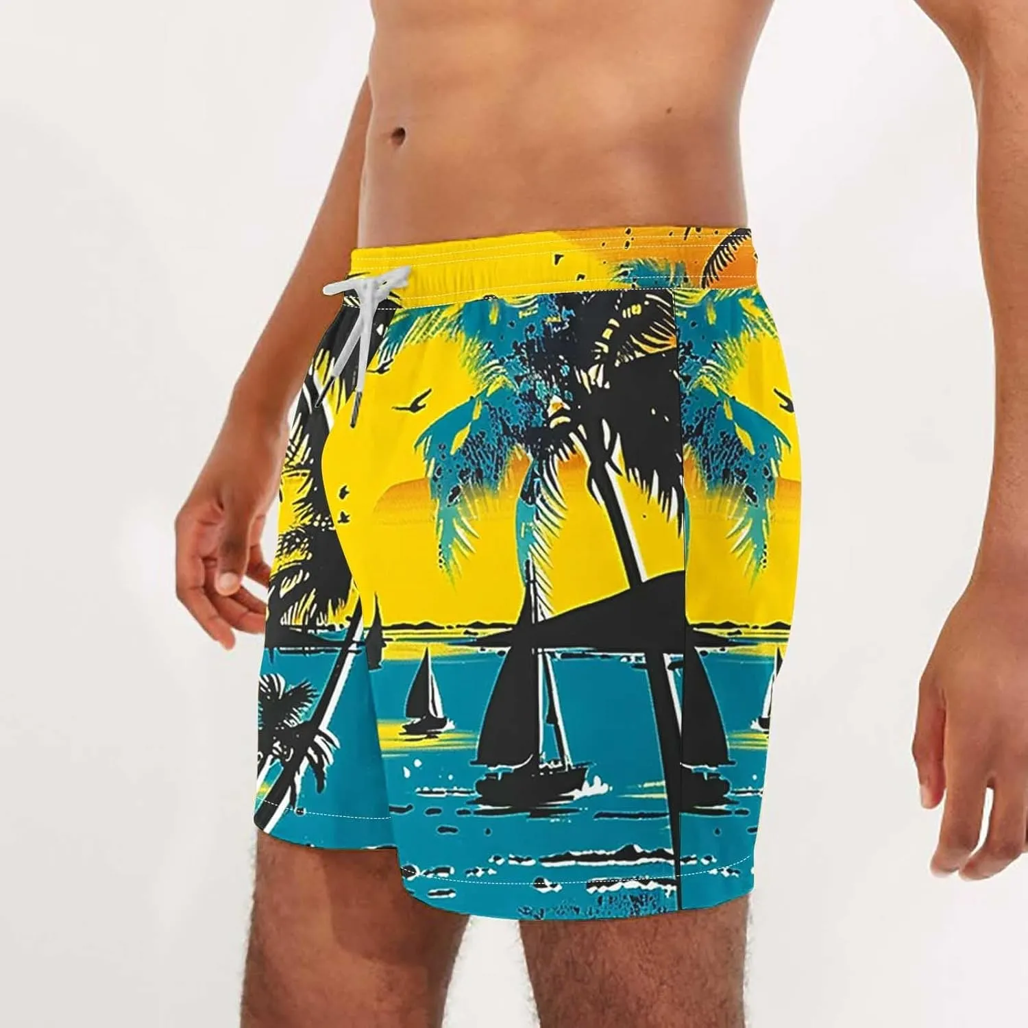 Gym Basketball Mens Casual Cotton Stretch Drawstring Summer Beach Shorts Chino Golf Shorts with Pockets