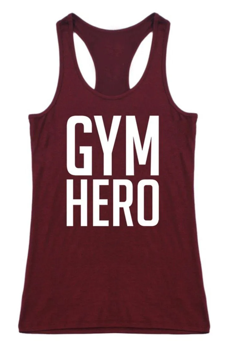 Gym Hero Racerback Tank Top