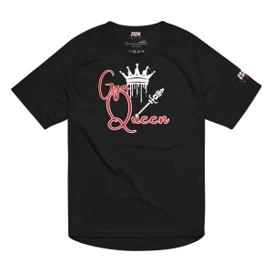 Gym Queen (wht) - Unisex sports jersey