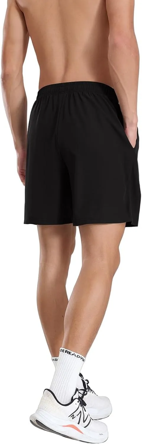 Gym Shorts Men Loose-Fit Quick Dry Lightweight Running Athletic Casual Workout Shorts with Pockets