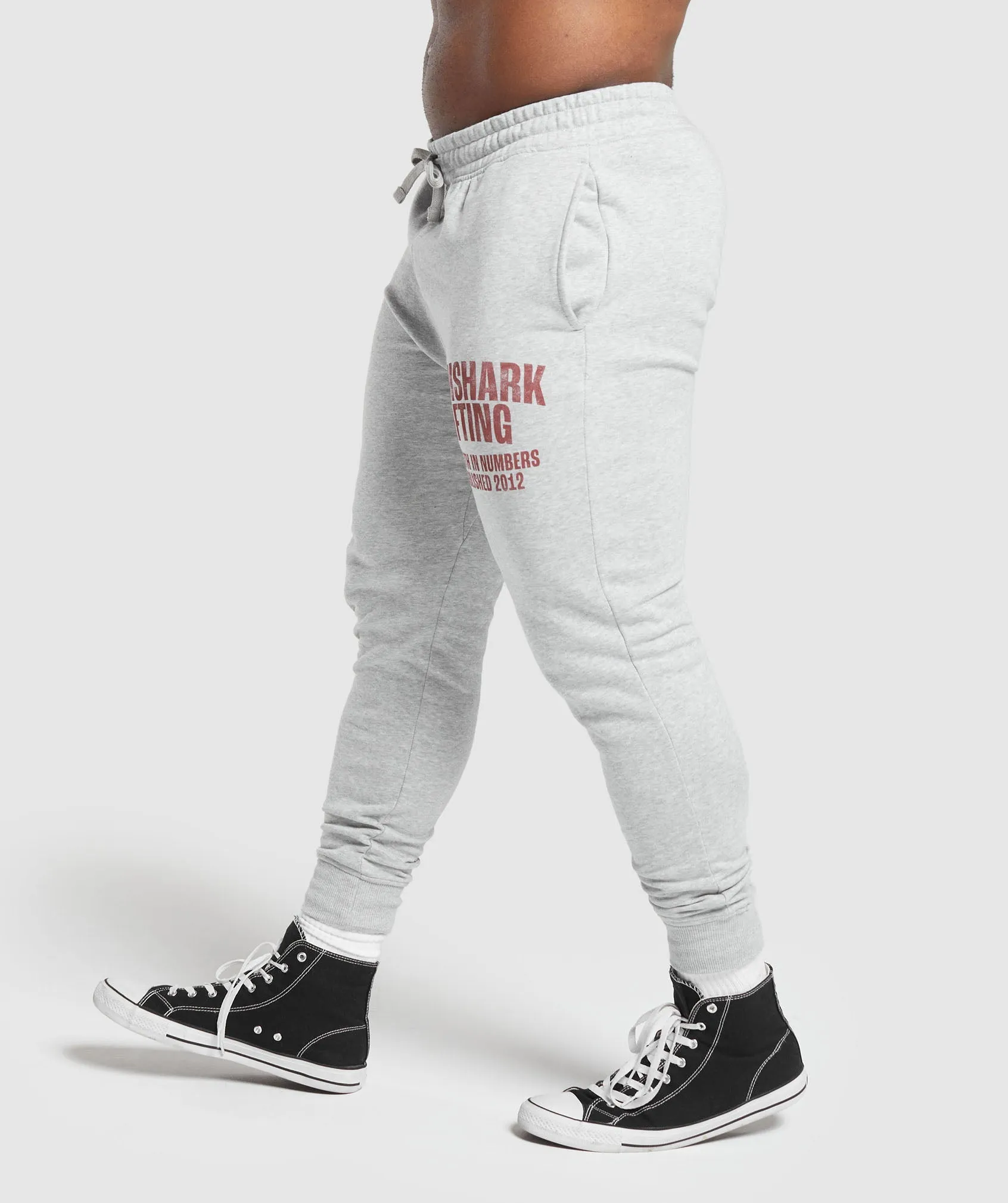 Gymshark Lifting Joggers - Light Grey Core Marl