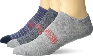 Hanes Men's Comfort Fit Super Low No Show Sock 3-Pack