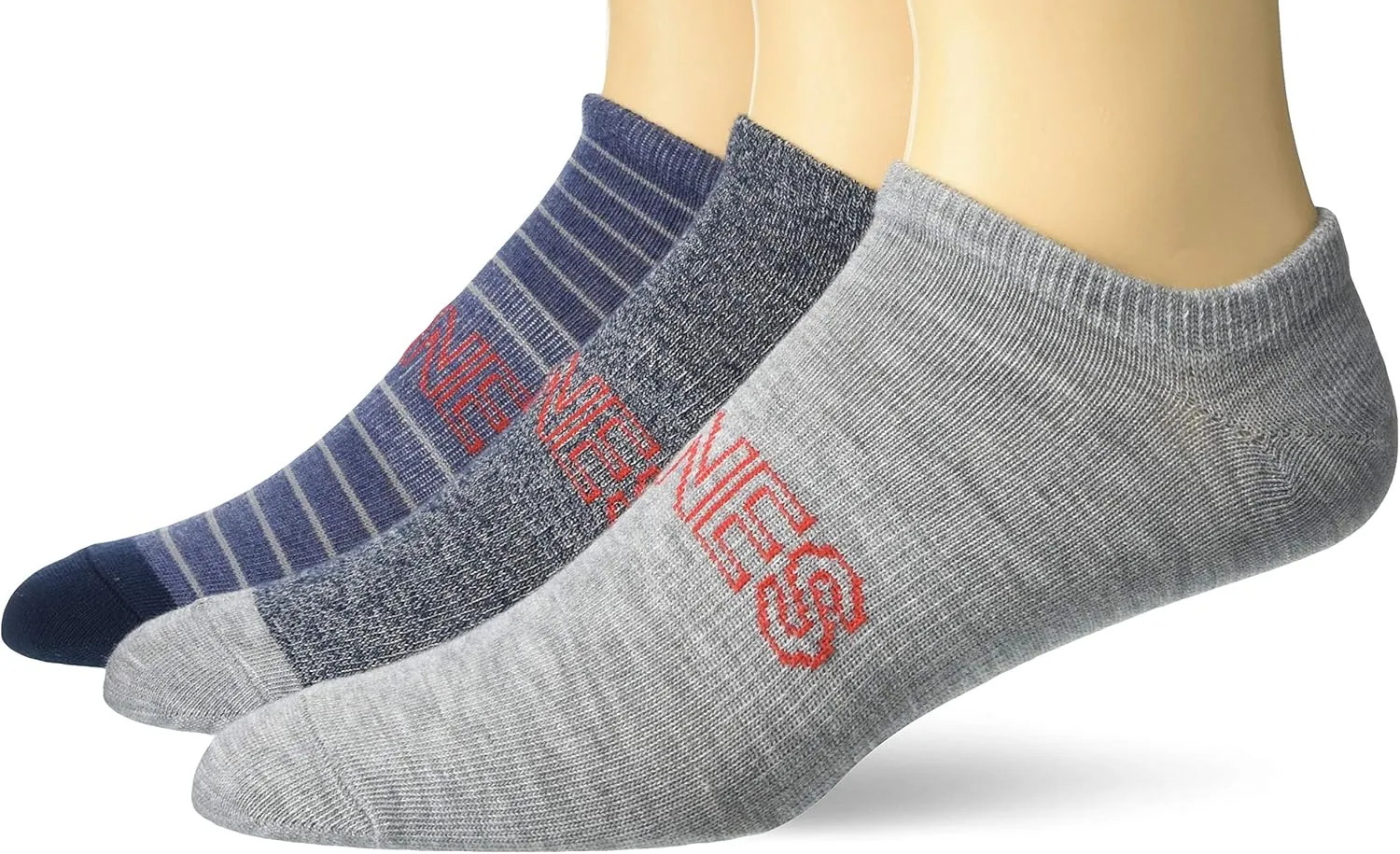 Hanes Men's Comfort Fit Super Low No Show Sock 3-Pack