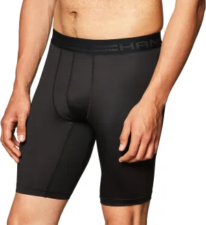 Hanes Sport Men's Compression Shorts, Men's Performance Compression Shorts, Men's Athletic Shorts, Gym Shorts for Men, 9"