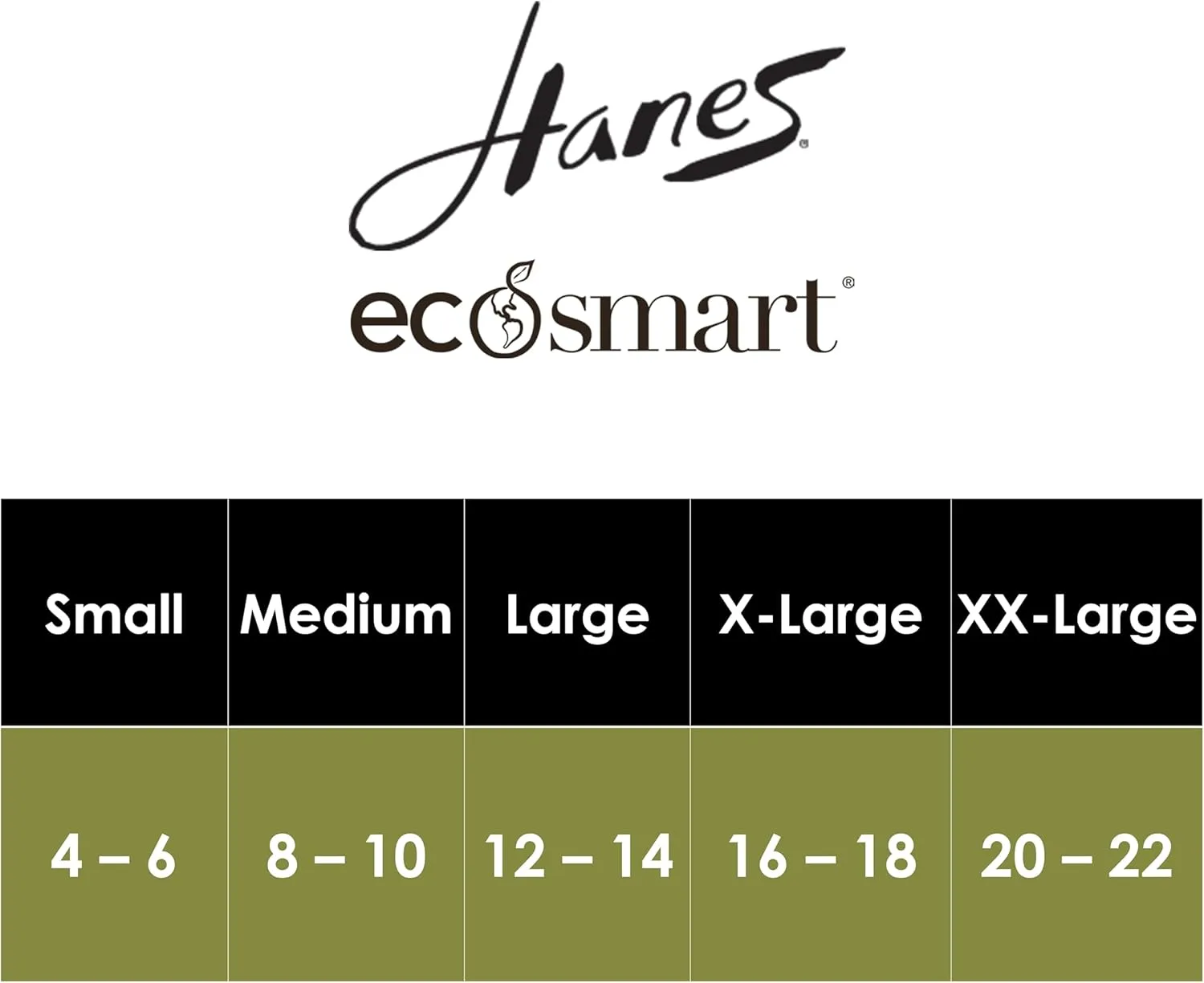 Hanes Women's EcoSmart High Waist Leggings