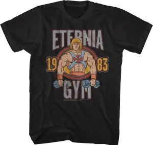 He-Man Eternia Gym Masters of the Universe T-Shirt