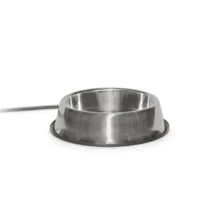 Heated Dog Water Bowl - Outdoor Pet Thermal Bowl - K&H Pet Products