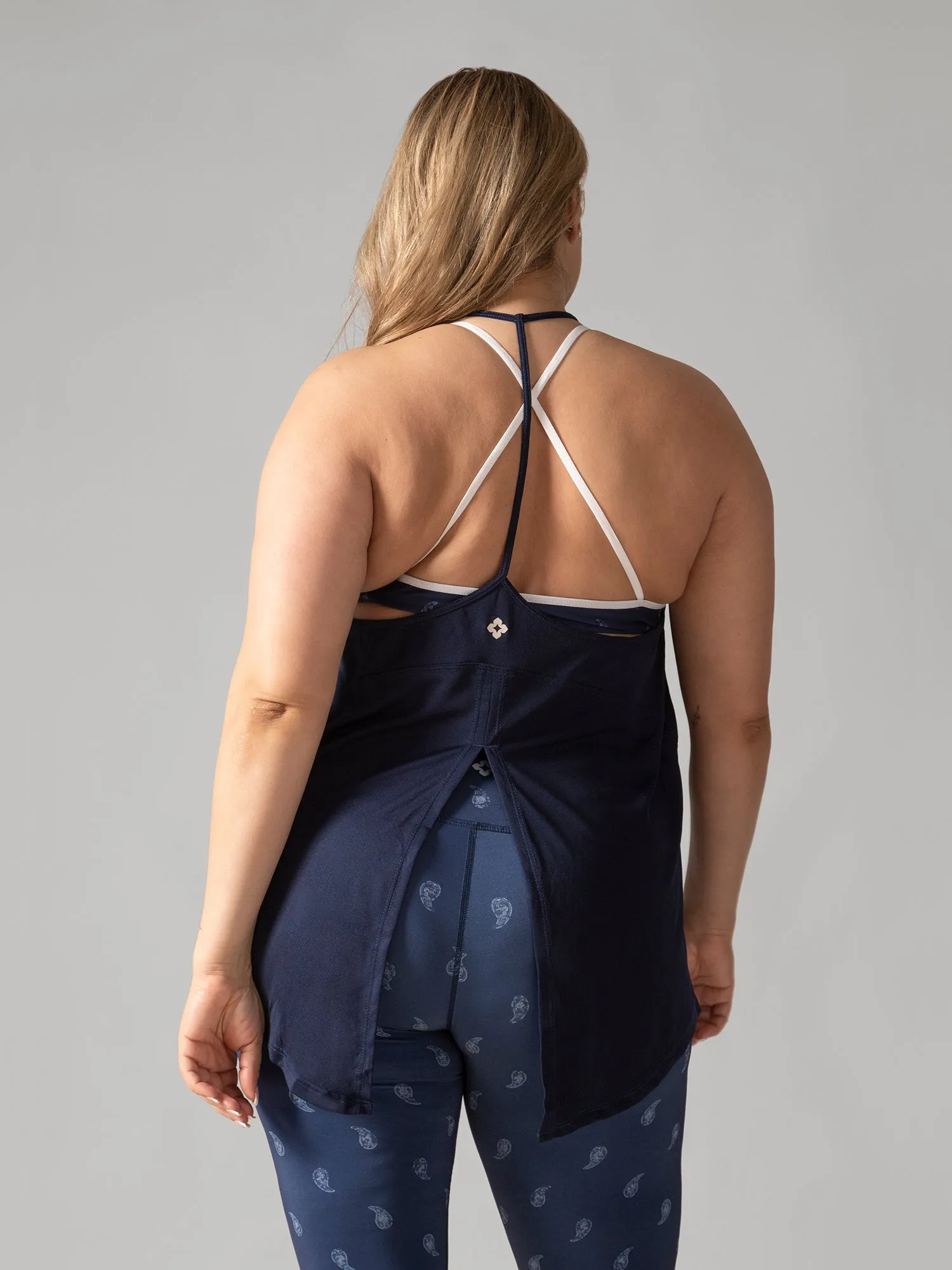 Hello Sunshine! Tank Top - Denim
